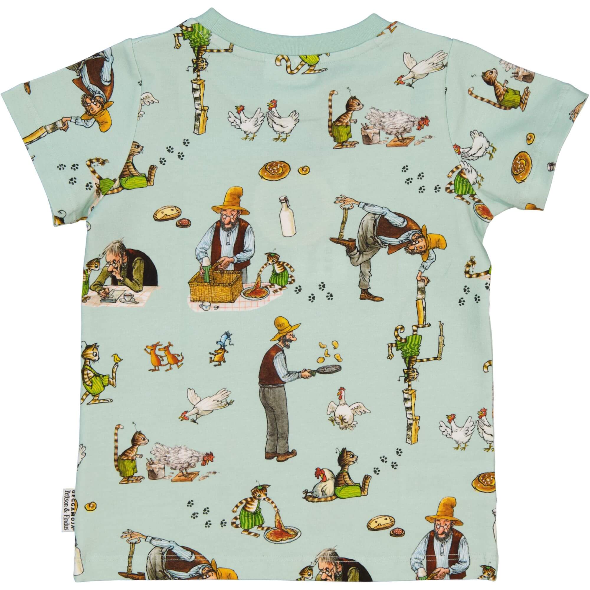 tricou_pettson_findus_bumbac_organic_geggamoja_galbenus